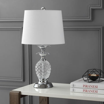 Jane 24" Glass LED Table Lamp - JONATHAN Y